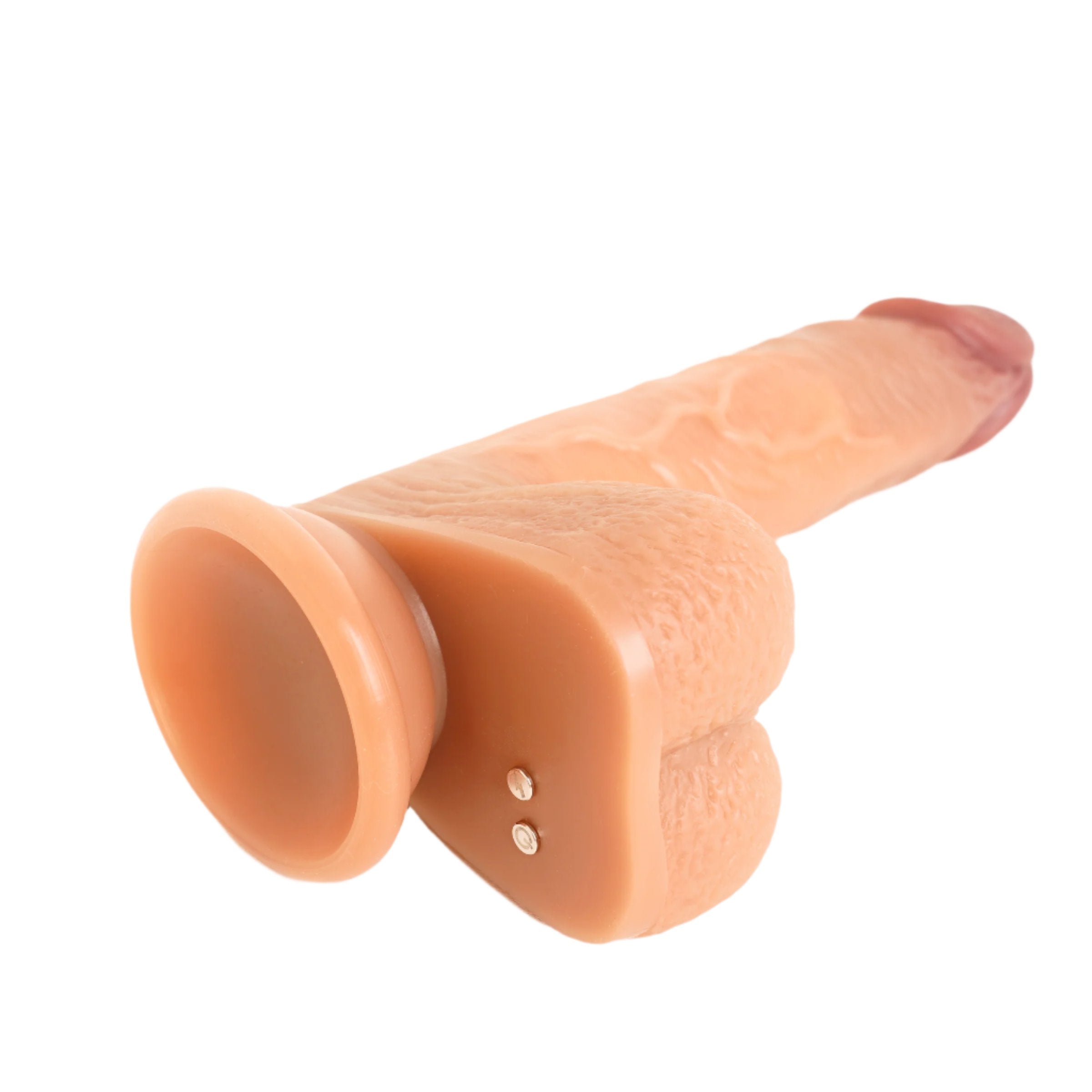 True Sensation App Controlled Realistic Thrusting Vibrating 7 inch Dildo with warming function - Our Erotic Journey