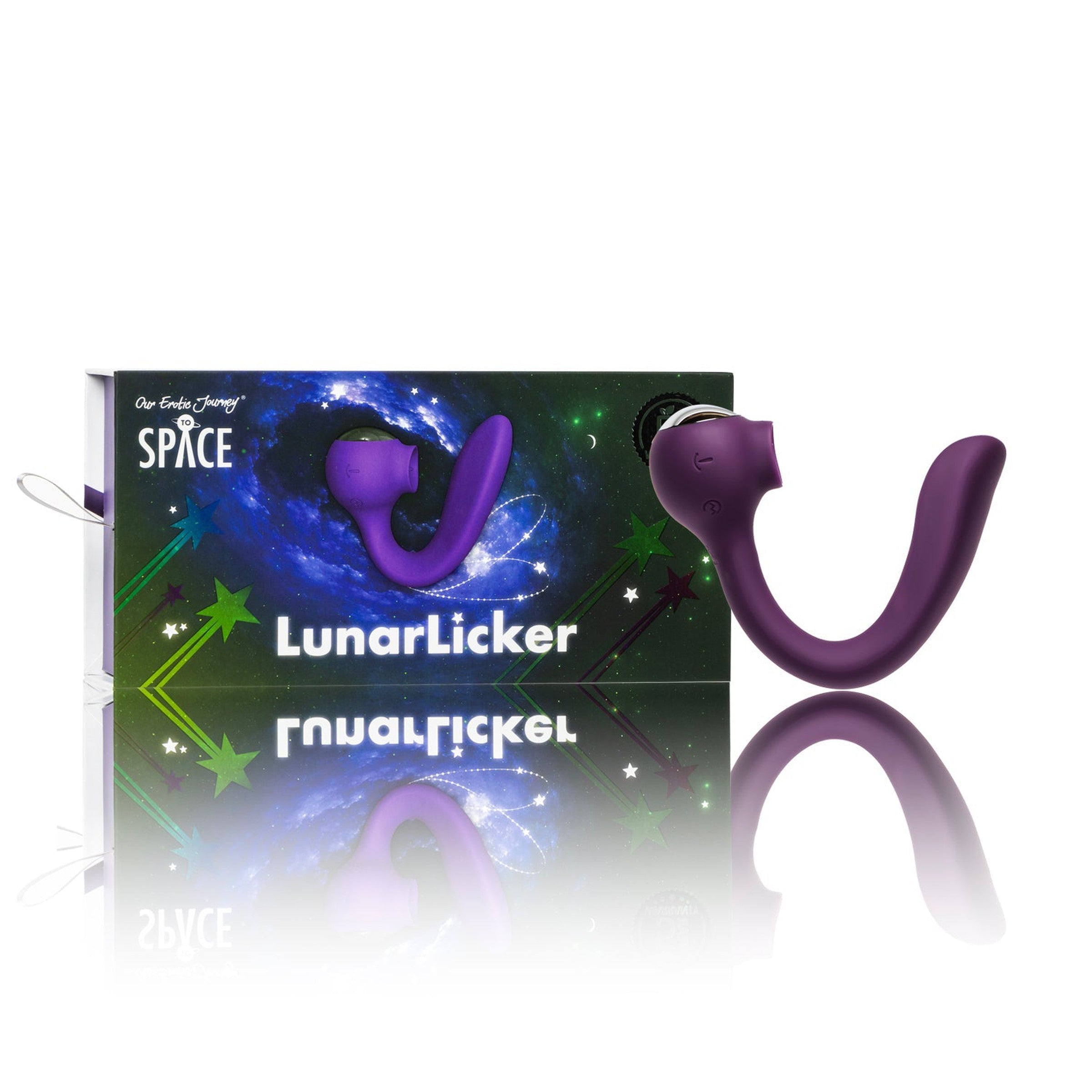 Lunar Licker Bendable Clitoral & G-Spot Vibrator - Our Erotic Journey