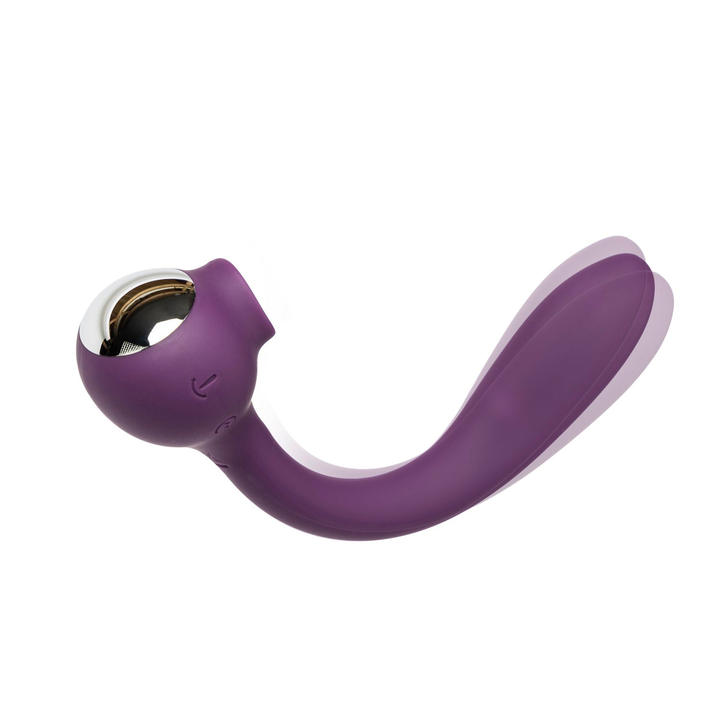 Lunar Licker Bendable Clitoral & G-Spot Vibrator - Our Erotic Journey
