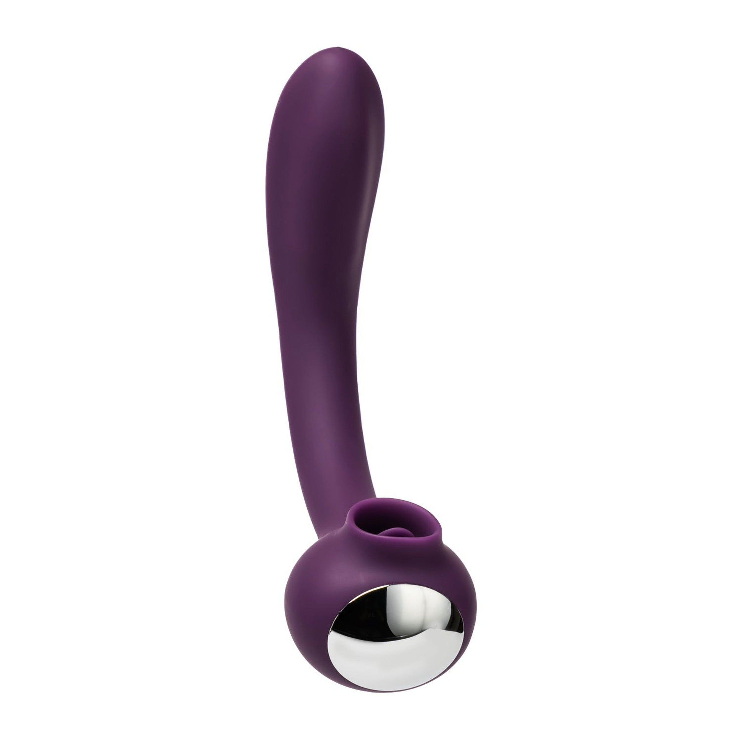 Lunar Licker Bendable Clitoral & G-Spot Vibrator - Our Erotic Journey