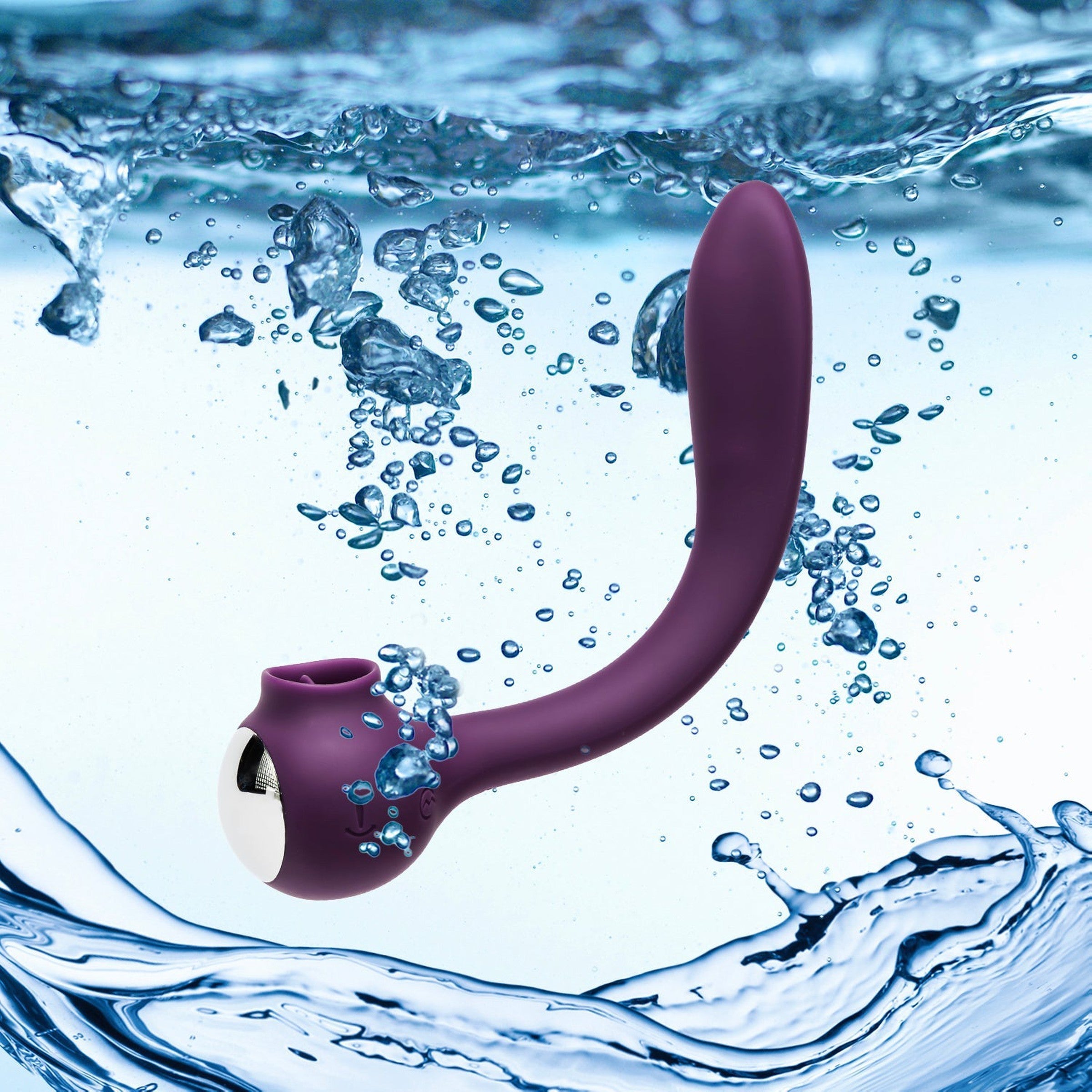 Lunar Licker Bendable Clitoral & G-Spot Vibrator - Our Erotic Journey