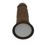 POC #5-Dual Density Realistic 8.5 inch Dildo-Brown - Our Erotic Journey