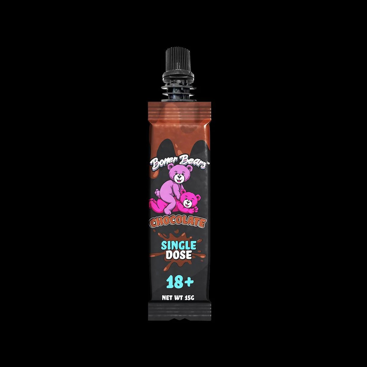 Boner Bears Edible Chocolate Liquid Pouch for Male Enhancement-15G - Our Erotic Journey
