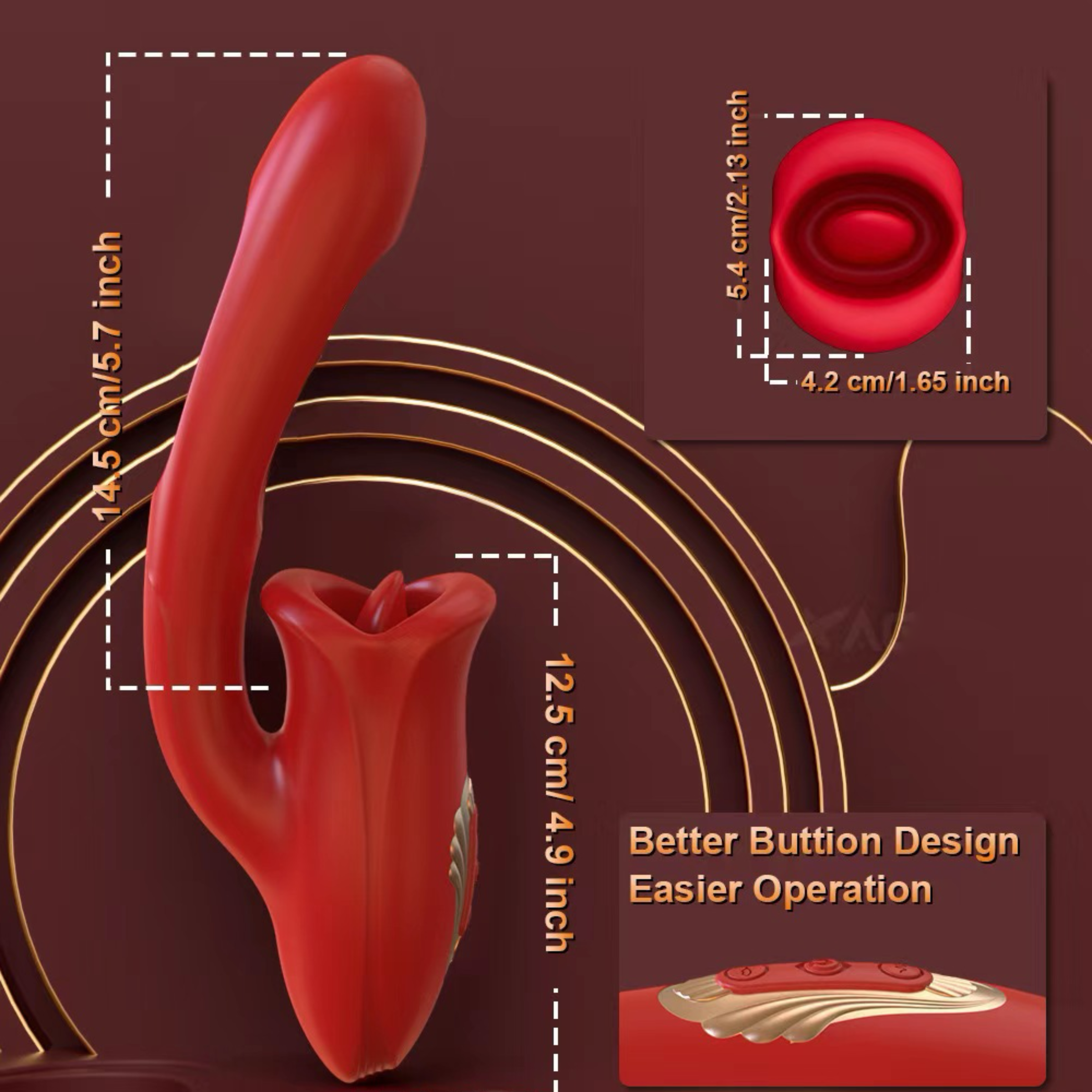 Licktapia Clit Licker and G-Spot Tapping Vibrator - Our Erotic Journey
