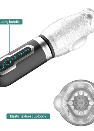 Men's BOGO Male Rose Masturbator and Prostate Massager