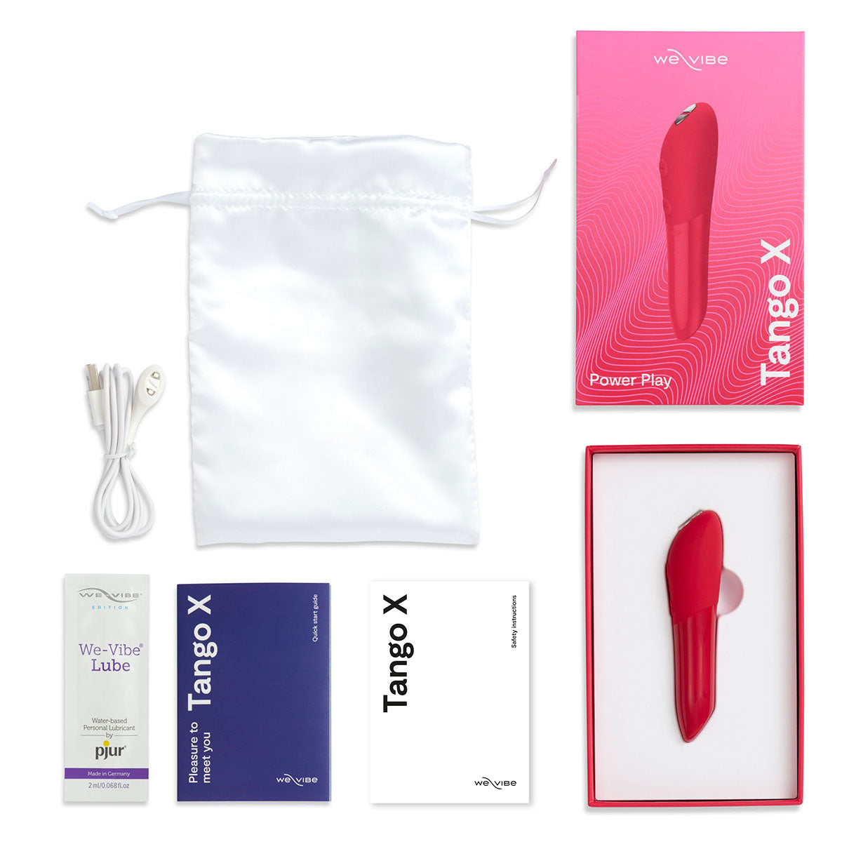 We-Vibe Tango X - Cherry Red