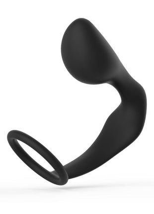 Anal Tease Silicone Cock Ring & Plug Thrillz Upside Left