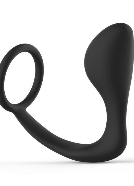 Anal Tease Silicone Cock Ring & Plug