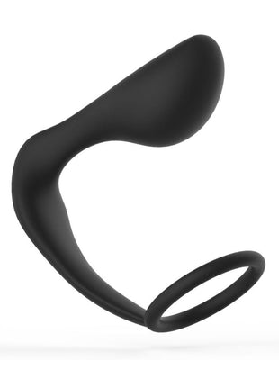 Anal Tease Silicone Cock Ring & Plug