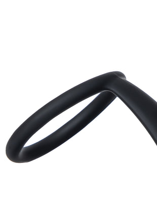 Anal Tease Silicone Cock Ring & Plug