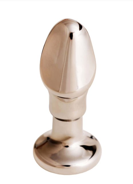 Black Opal Anal Glass Toy with Rechargeable Vibrator