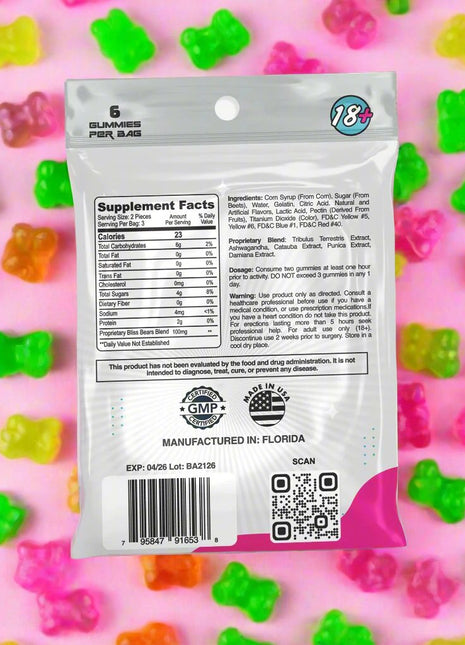 Bliss Bears Gummies for Female Libido Enhancement - Our Erotic Journey