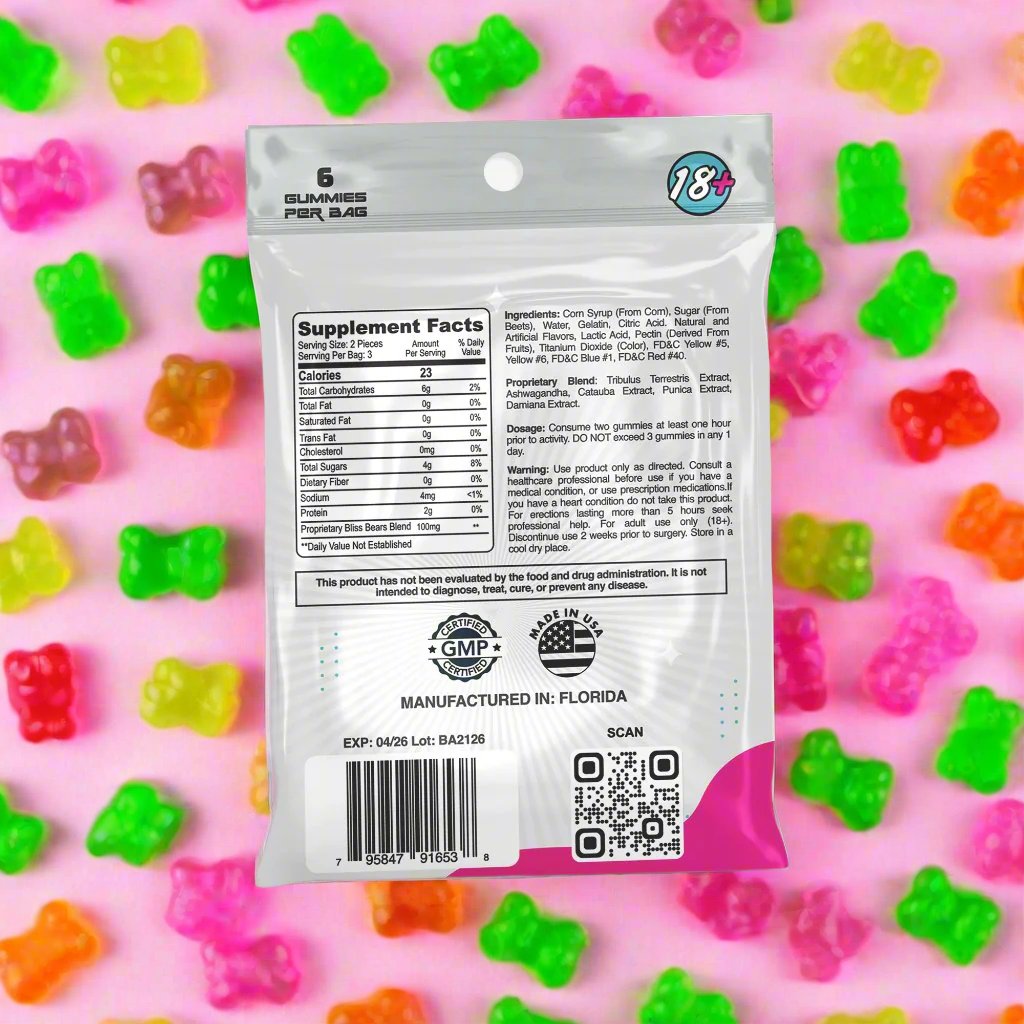 Bliss Bears Gummies for Female Libido Enhancement - Our Erotic Journey
