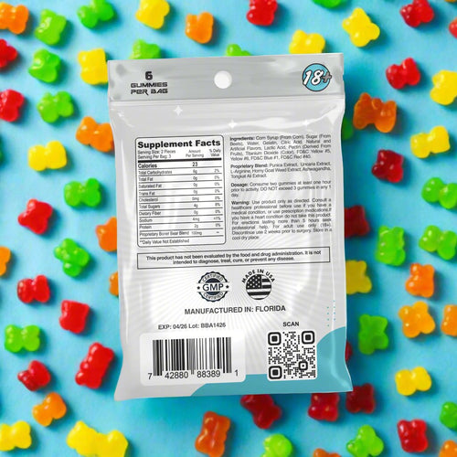 Boner Bears Gummies for Male Performance Enhancement - Our Erotic Journey