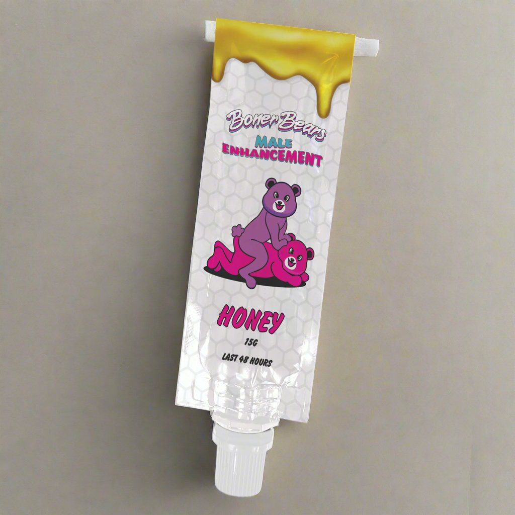 Boner Bears Edible Honey Liquid Pouch for Male Enhancement-15G - Our Erotic Journey