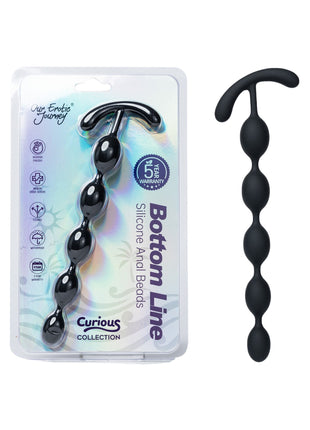 Bottom Line Silicone Anal Beads