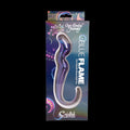 Blue Flame Curved Glass Dildo - Our Erotic Journey