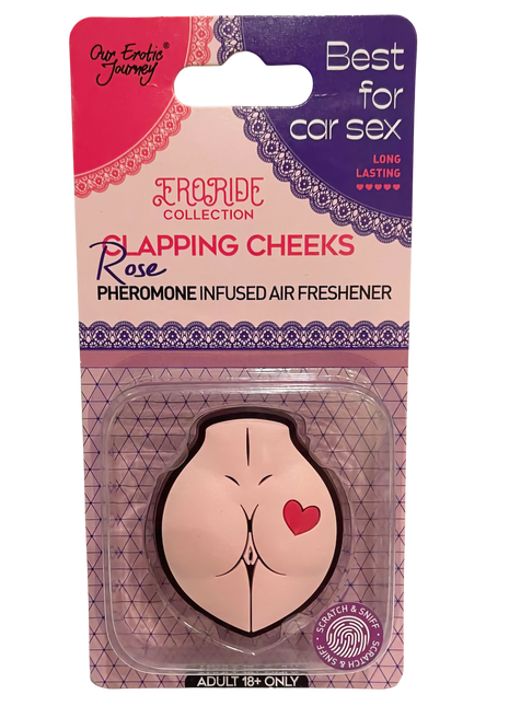 Clapping Cheeks-Rose Pheromone Infused Air Freshener - Our Erotic Journey