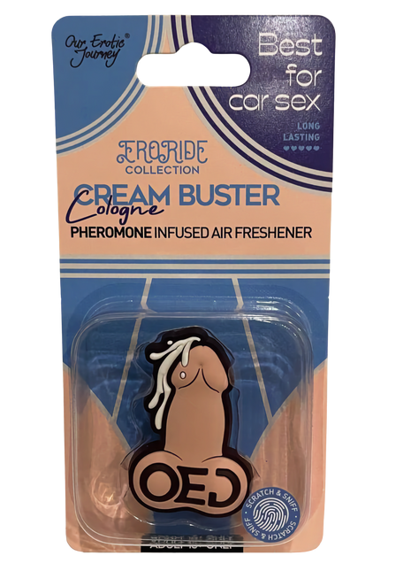 Cream Buster-Cologne Pheromone Infused Air Freshener - Our Erotic Journey