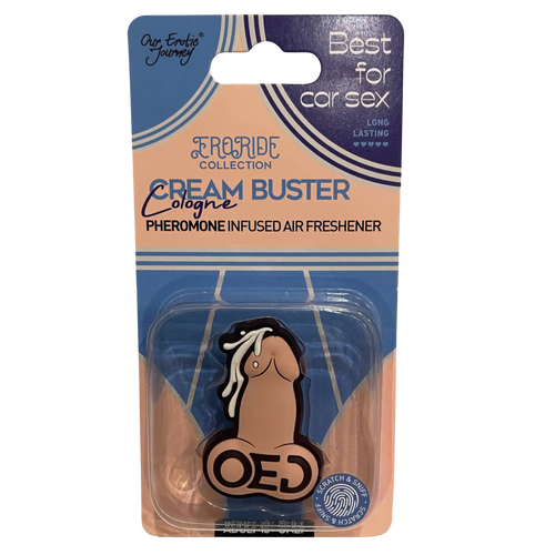 Cream Buster-Cologne Pheromone Infused Air Freshener - Our Erotic Journey