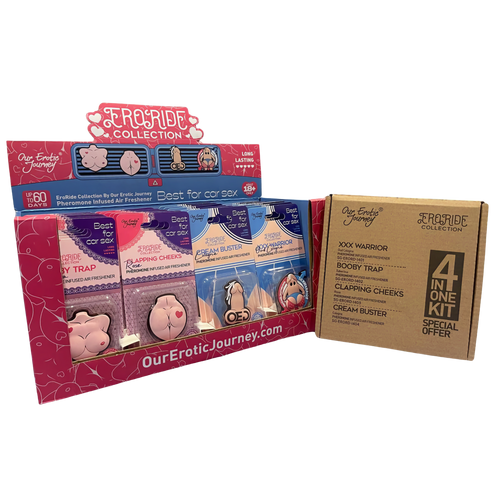 Eroride Phermone Infused Air Freshner-4 in 1 Kit - Our Erotic Journey