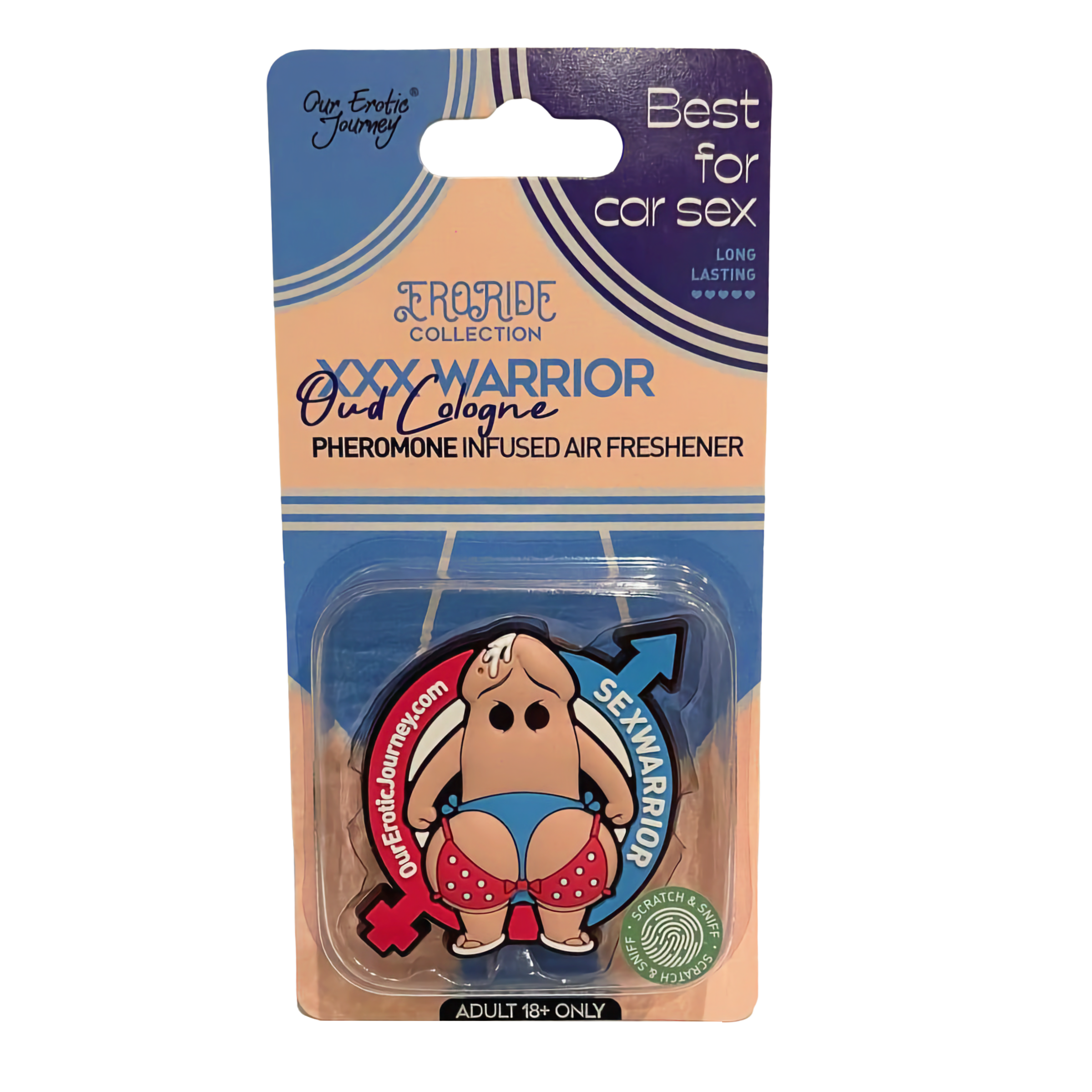 XXX Warrior-Oud Cologne Pheromone Infused Air Freshener