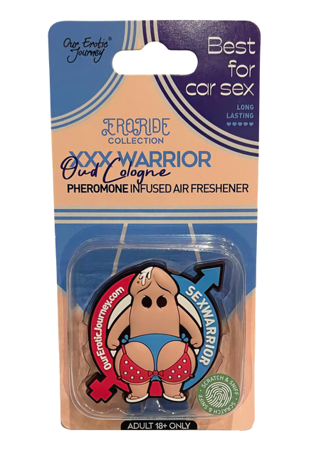 XXX Warrior-Oud Cologne Pheromone Infused Air Freshener - Our Erotic Journey