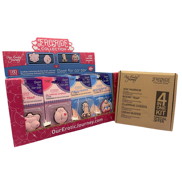 Eroride Phermone Infused Air Freshner-4 in 1 Kit