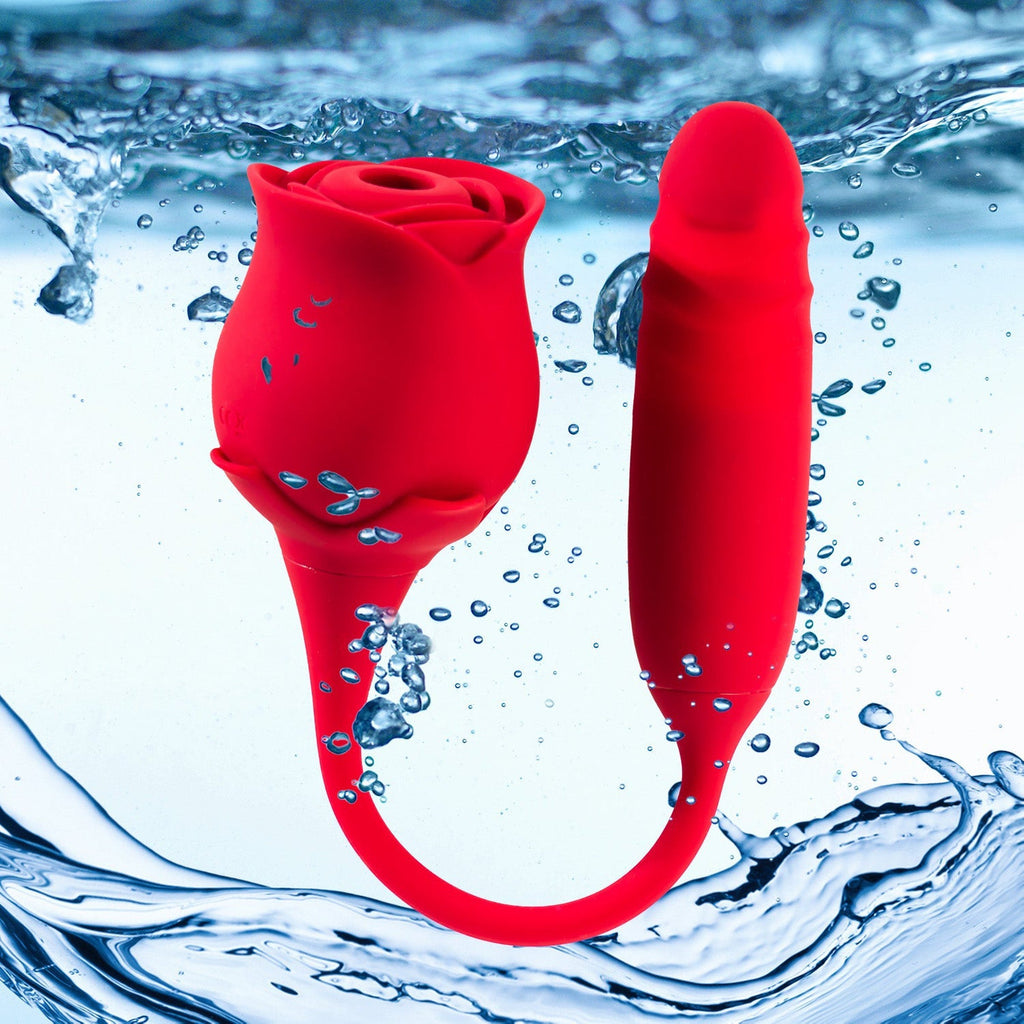 Flower Power Duo Function Rose Massager - Our Erotic Journey