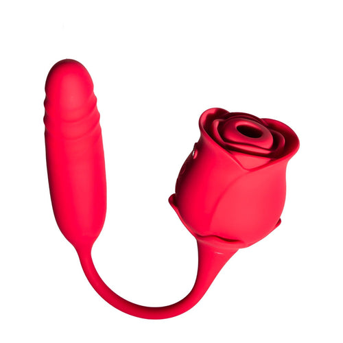 Flower Power Duo Function Rose Massager - Our Erotic Journey