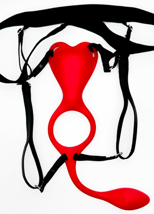 Flutterplugon Wearable Panty Vibe & Anal Plug with Penis Access