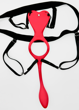 Flutterplugon Wearable Panty Vibe & Anal Plug with Penis Access