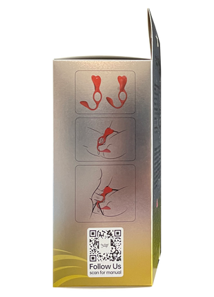 Flutterplugon Wearable Panty Vibe & Anal Plug with Penis Access