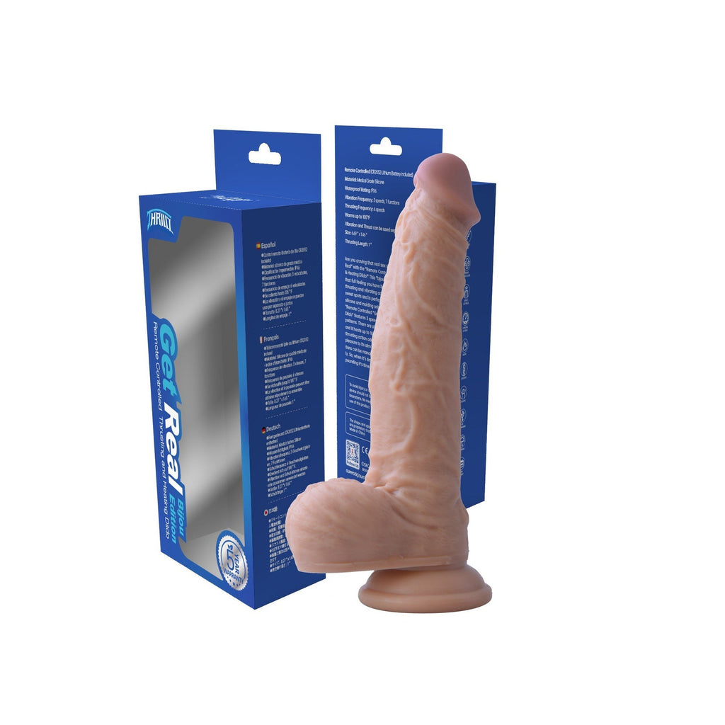 Get Real Bijou Edition Remote Controlled Thrusting Heating Dildo - Our Erotic Journey