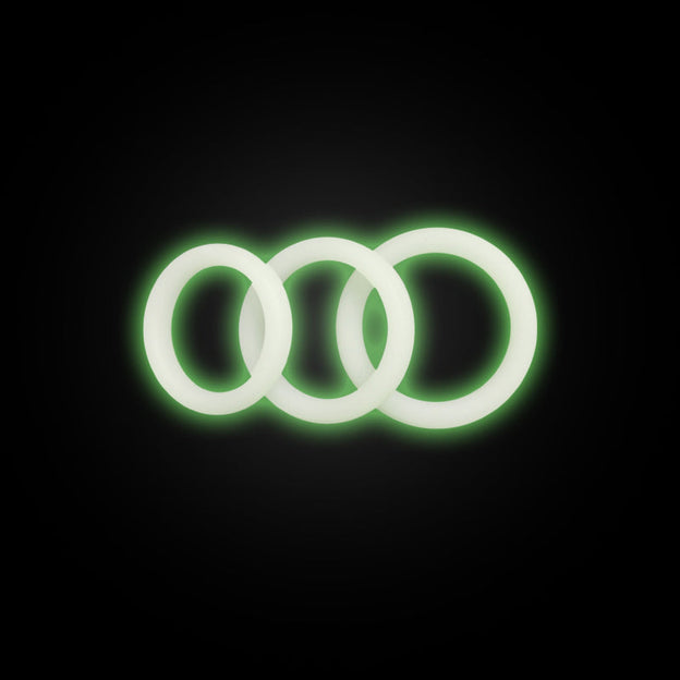 Go Glow Cock Rings-3 Sizes