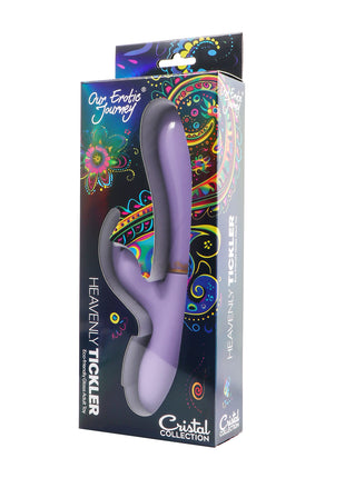 Heavenly Tickler Glass Rabbit Vibrator