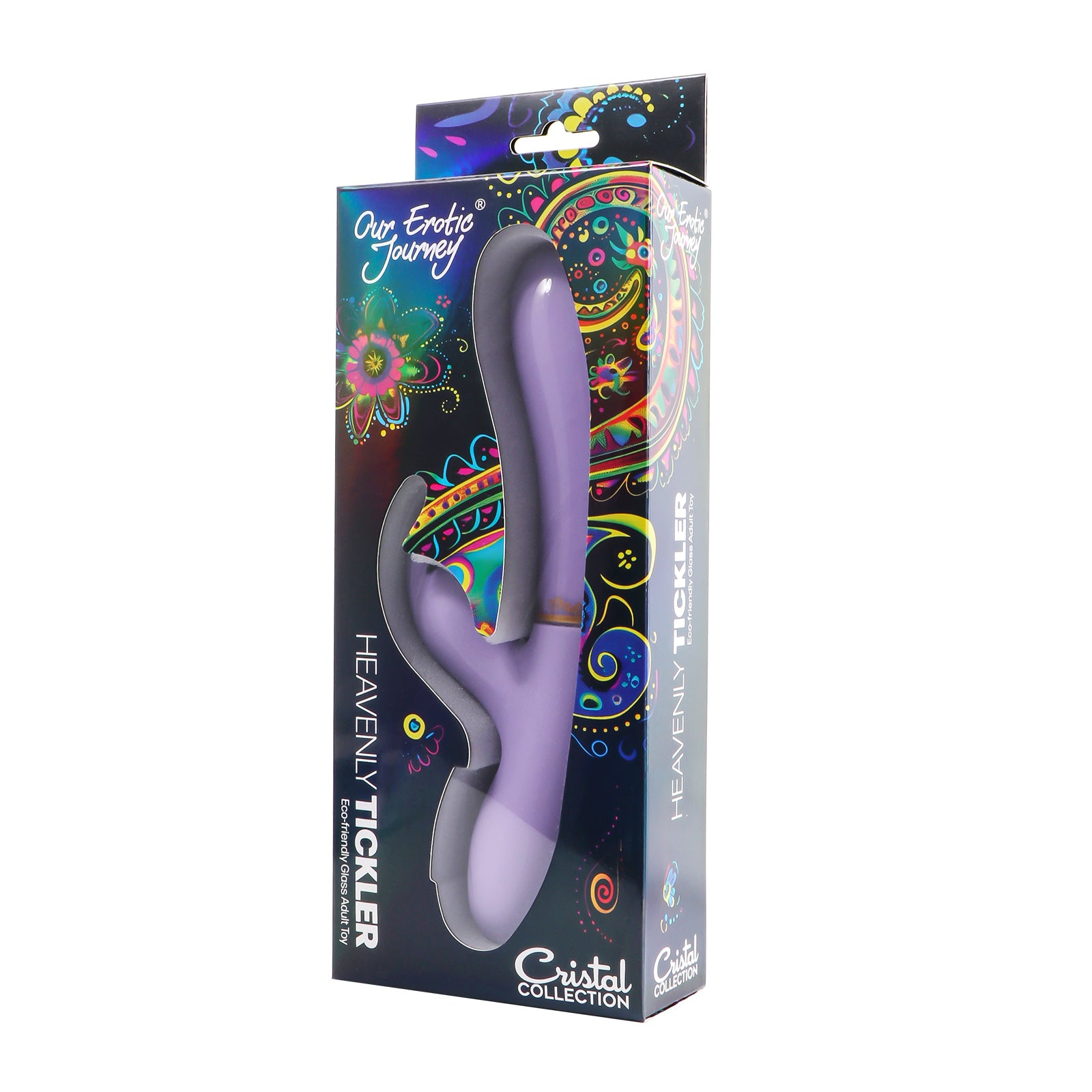 Heavenly Tickler Glass Rabbit Vibrator