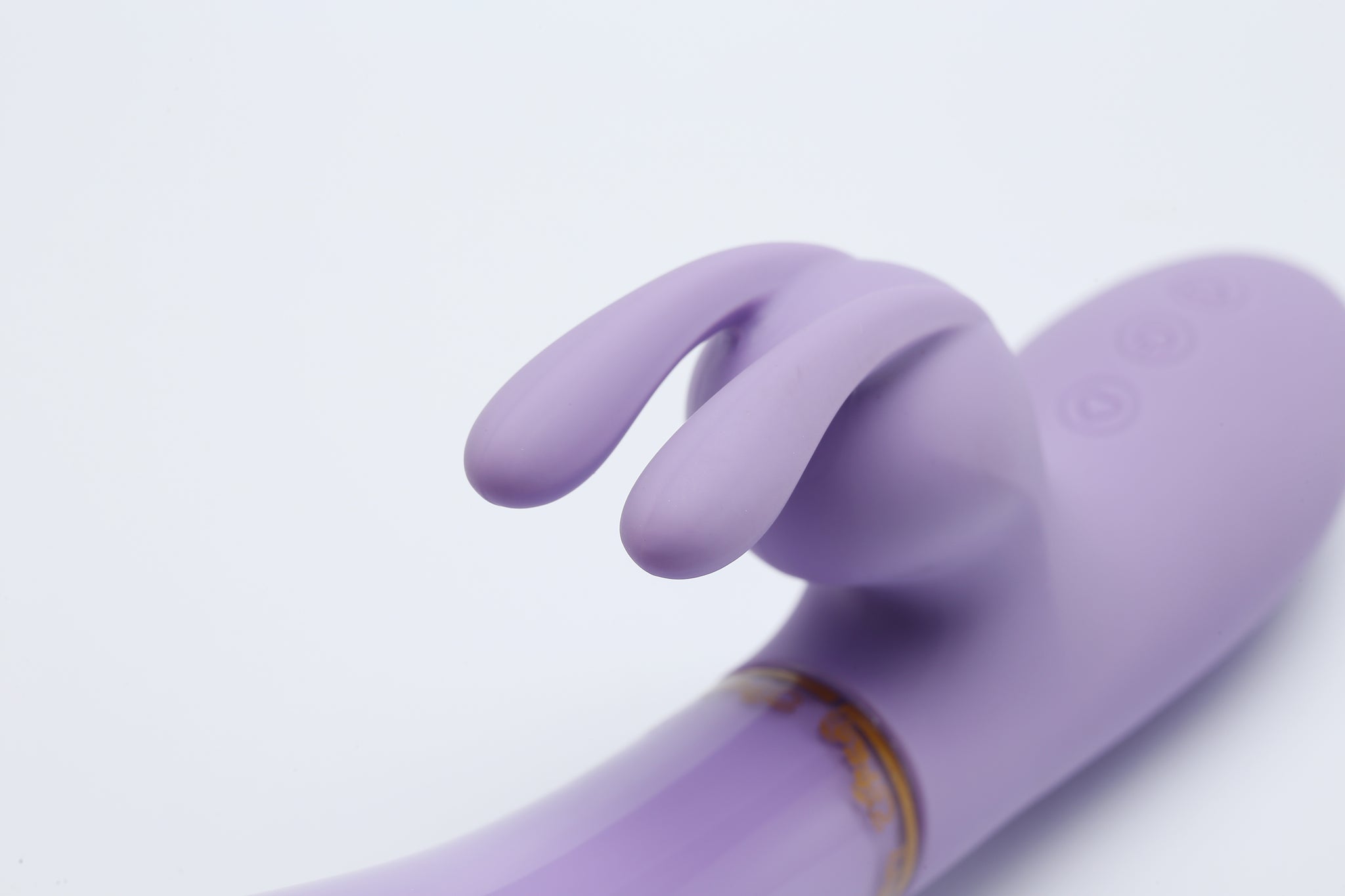 Heavenly Tickler Glass Rabbit Vibrator