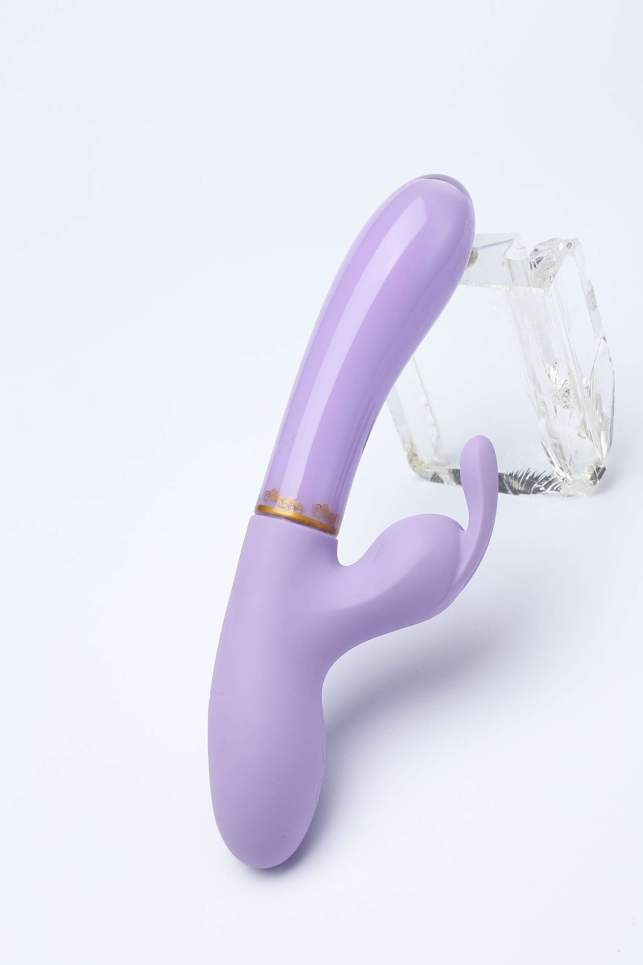 Heavenly Tickler Glass Rabbit Vibrator
