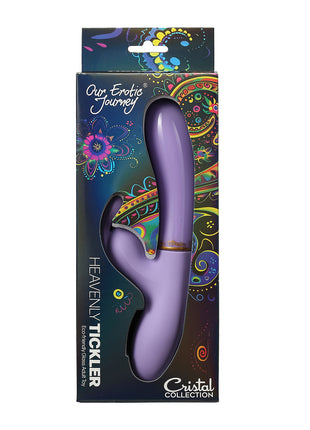 Heavenly Tickler Glass Rabbit Vibrator