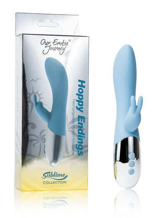 Hoppy Endings Oscillating Heating Vibrator - Our Erotic Journey