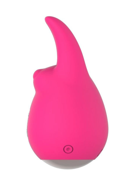 Hunny Bunny Hot Pink Silicone Clitoral Vibe Sublime Left Side View
