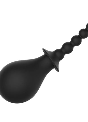 Intimate Anal Cleanser Silicone Douche & Enema Curious Diagonal Right Side View