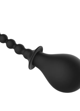 Intimate Anal Cleanser Silicone Douche & Enema Curious Diagonal Left Side View