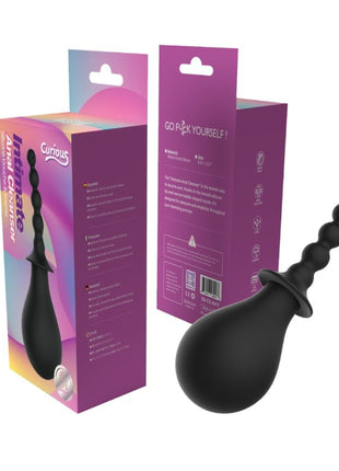Intimate Anal Cleanser Silicone Douche & Enema Curious Package