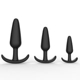 Level Up Anal Trainers 3 Piece Silicone Anchor Set Curious Up