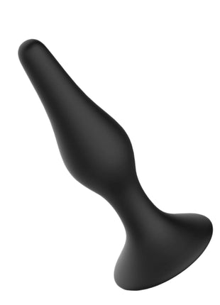 Level Up II Anal Trainers 3 Piece Silicone Suction Set Curious Diagonal Left Side View
