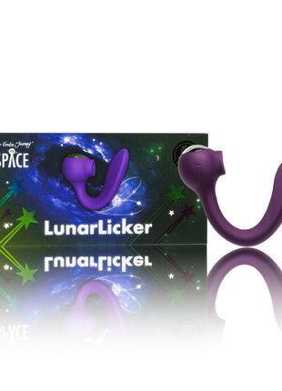 Lunar Licker Bendable Clitoral & G-Spot Vibrator - Our Erotic Journey