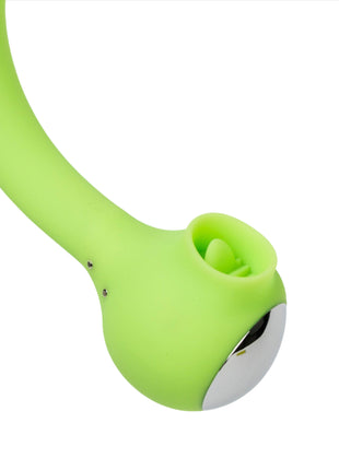 Lunar Licker Bendable Clitoral & G-Spot Vibrator - Our Erotic Journey