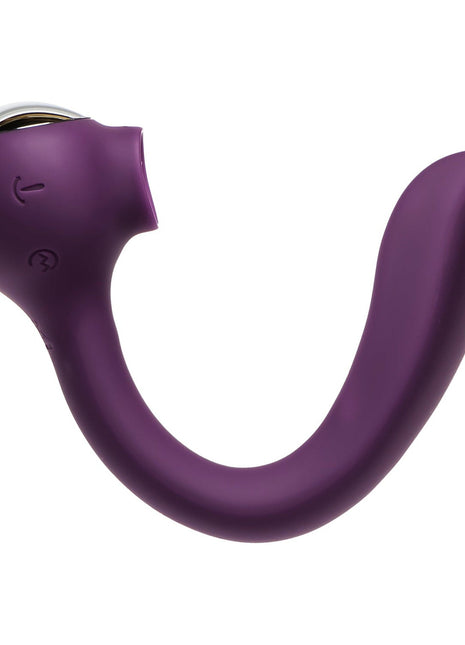 Lunar Licker Bendable Clitoral & G-Spot Vibrator - Our Erotic Journey